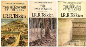 Lord of the Rings Trilogy book covers